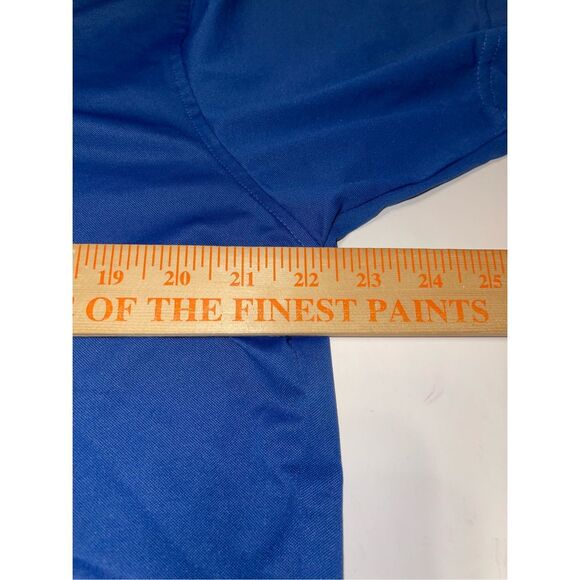 FootJoy FJ Tour Logo Polo in Royal Blue with Floral Detail‎ Size M - Picture 4 of 7